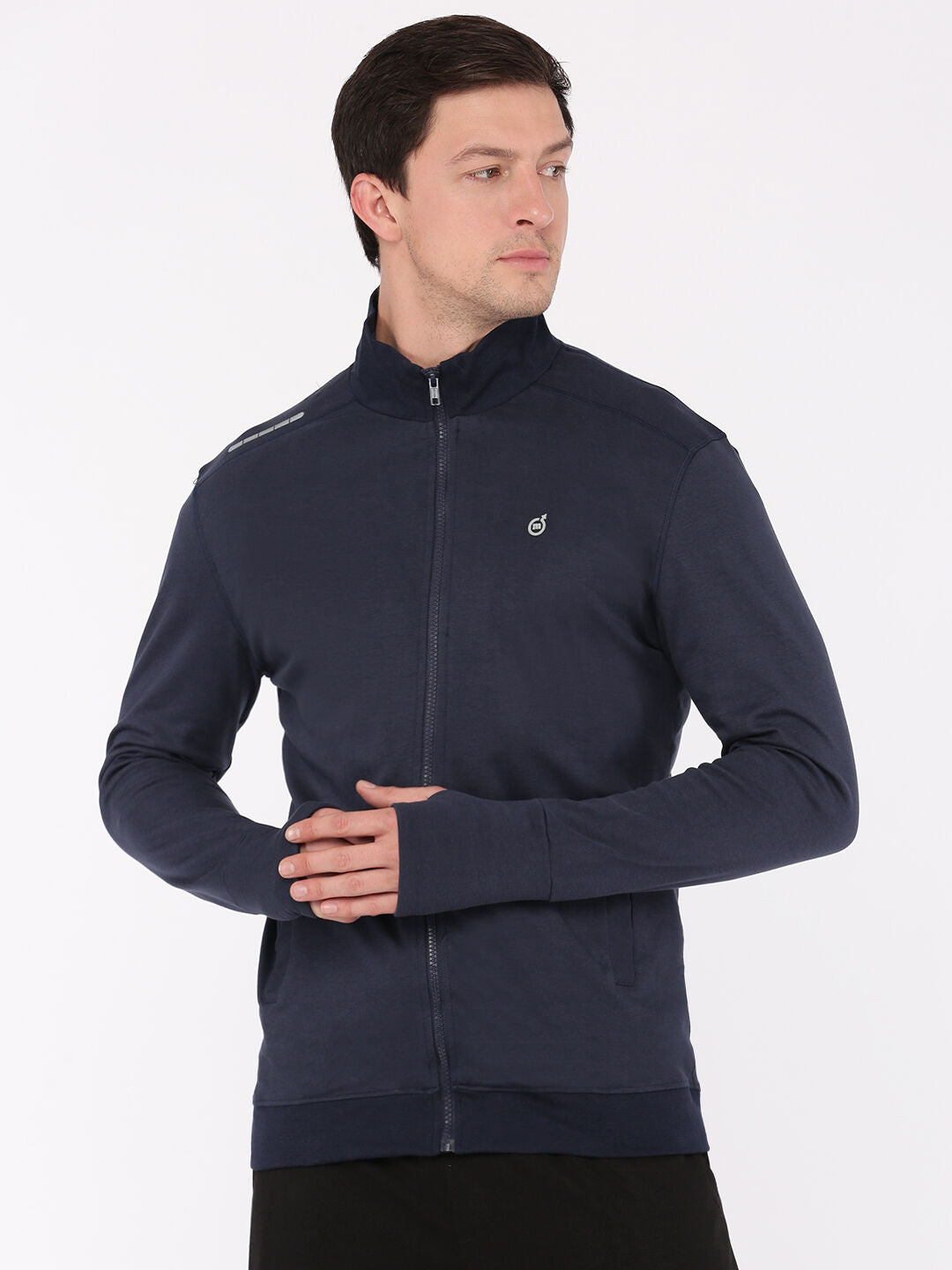 Macroman M-Series Full Sleeve Self Design Men Jacket