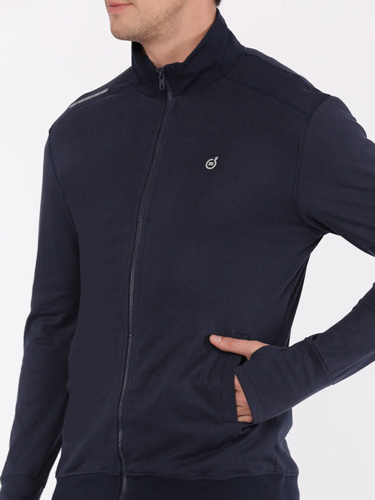 Macroman M-Series Full Sleeve Self Design Men Jacket