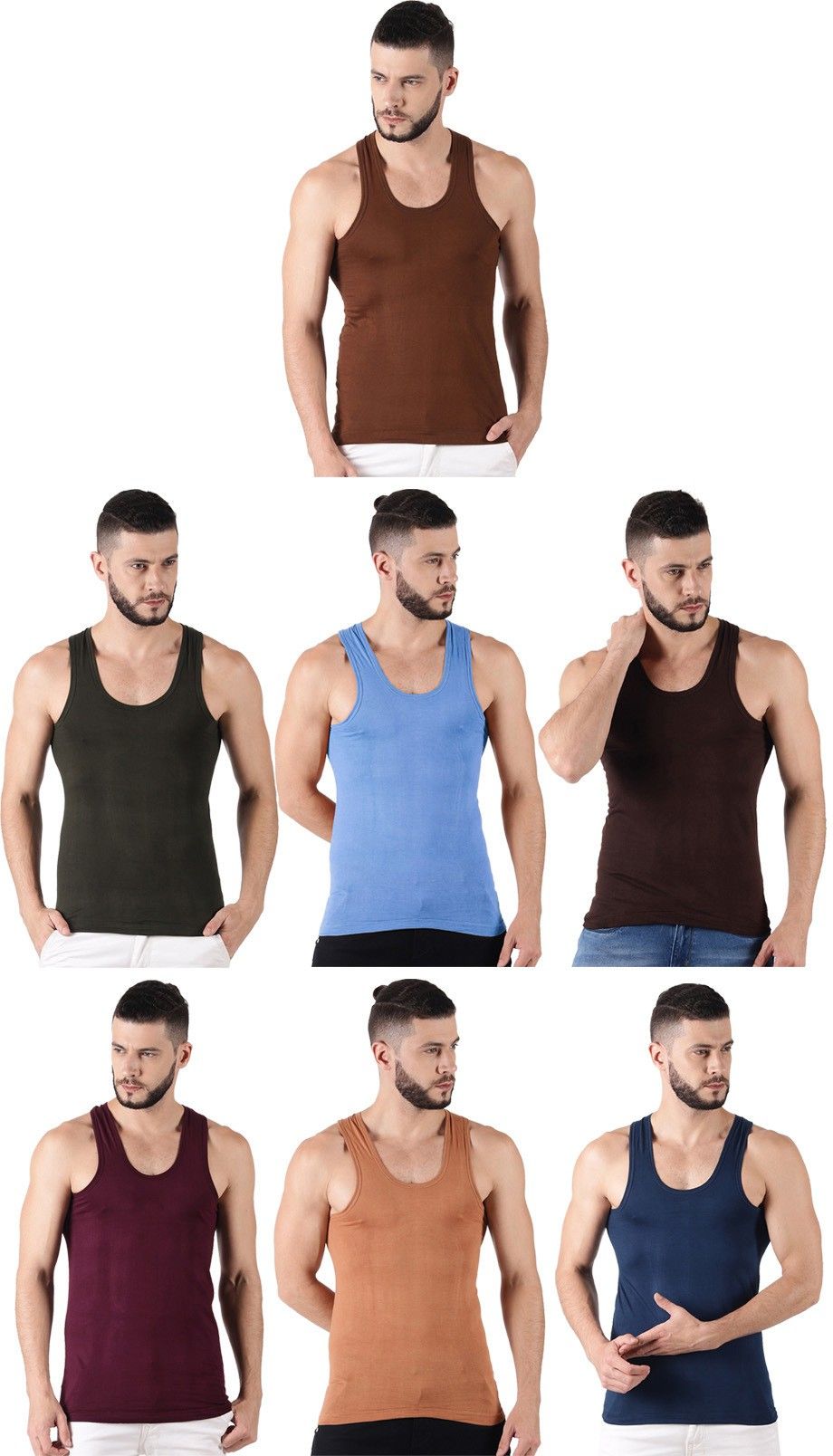 Mens Sleeveless Vest