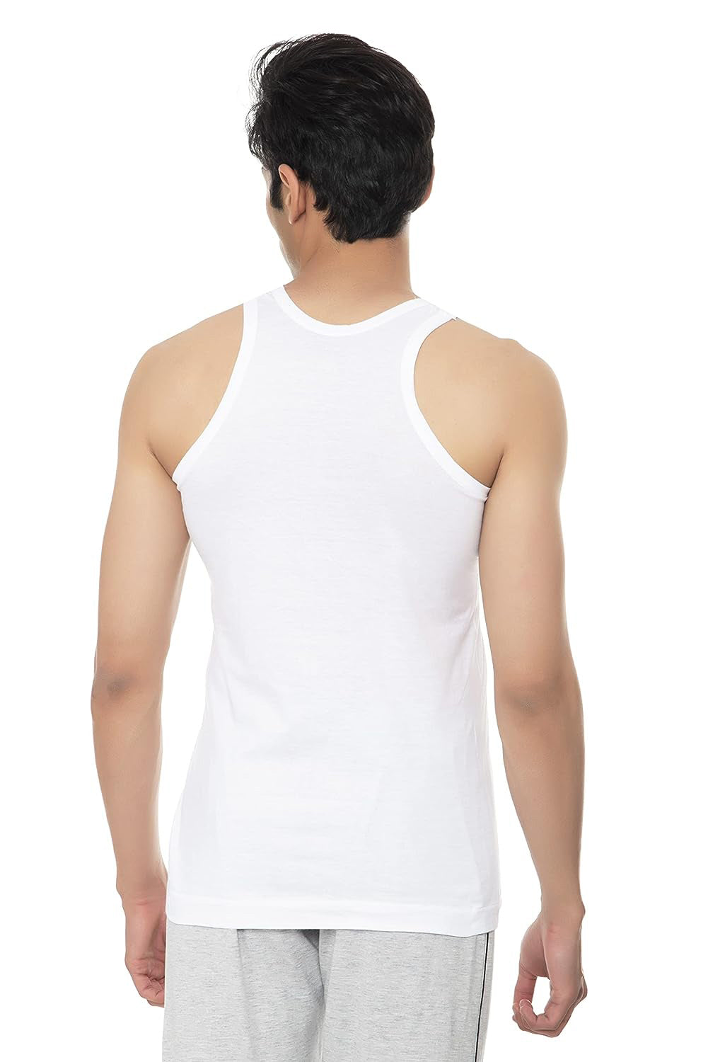 Amul Comfy Pack Of 2 Amul Vest Men Vest (White)